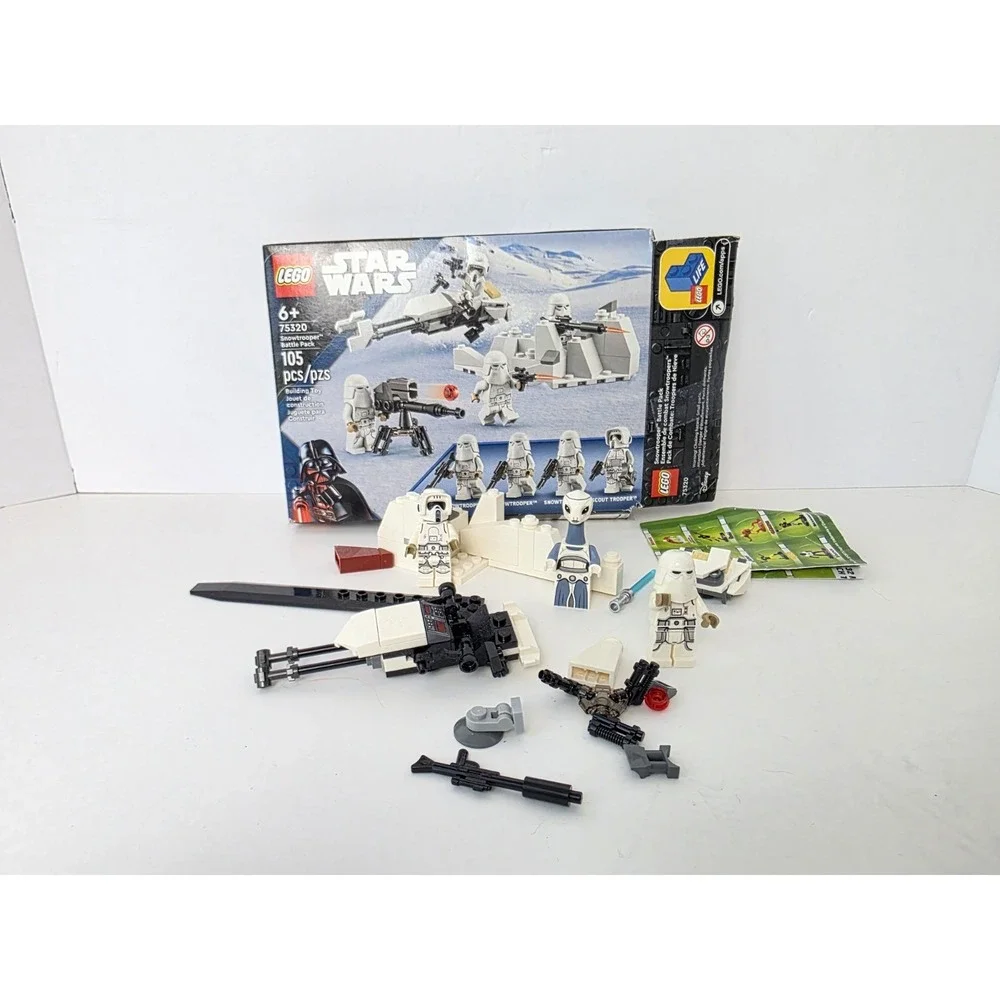 Lego Star Wars Snow Trooper Battle Pack Number 75320 Parts